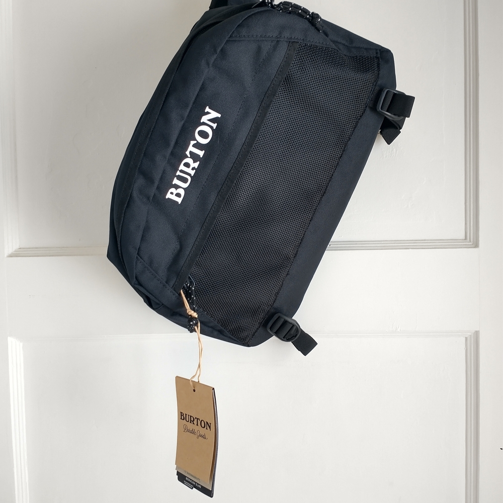 Burton Black Belt Bag for Men